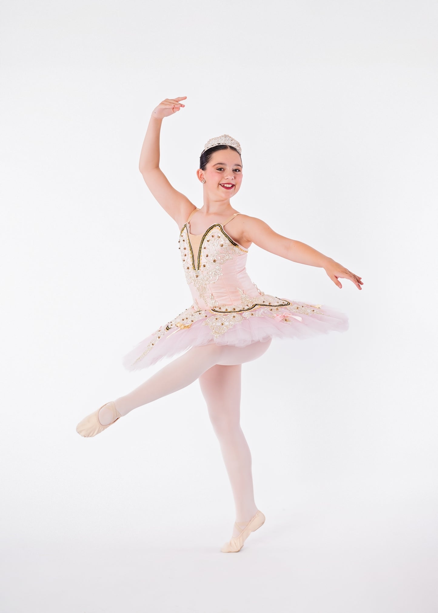 Pink & Bronze Tutu