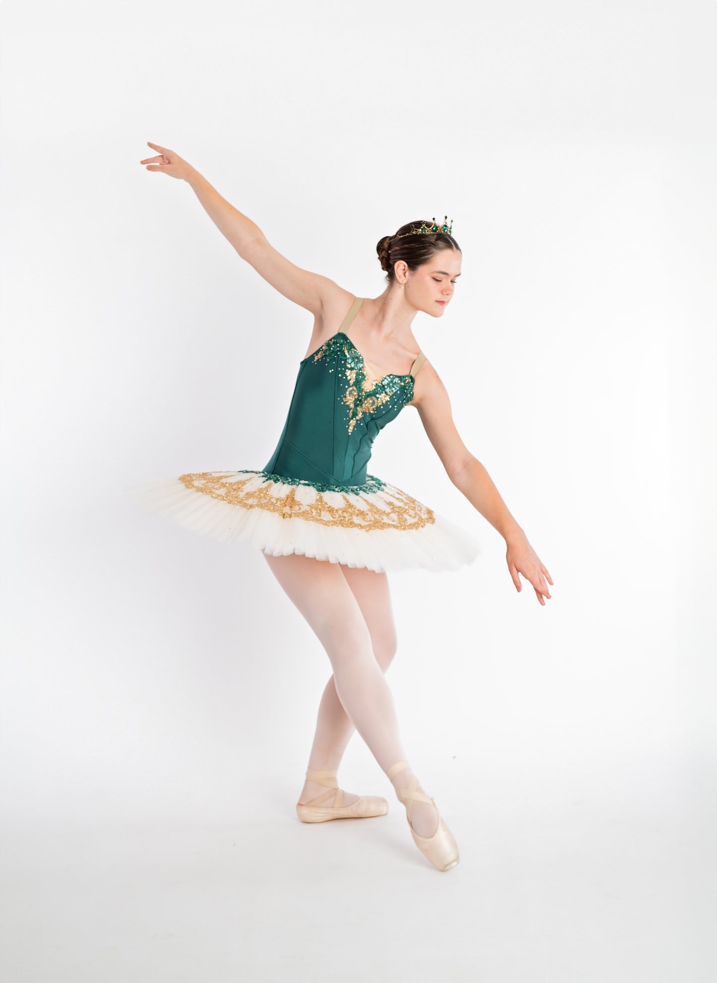 Green & Ivory Tutu