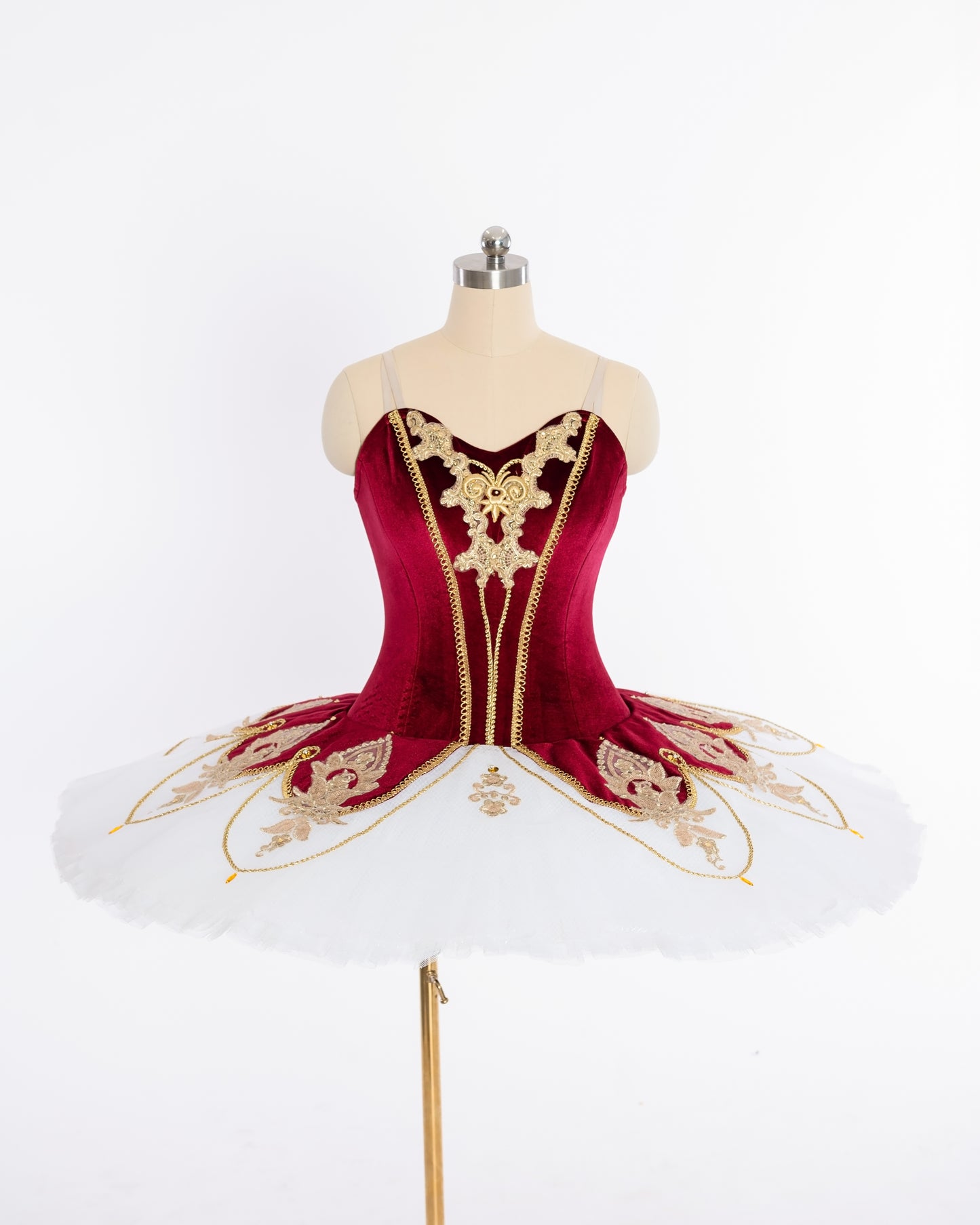 Red & White Tutu Rental - Adult M