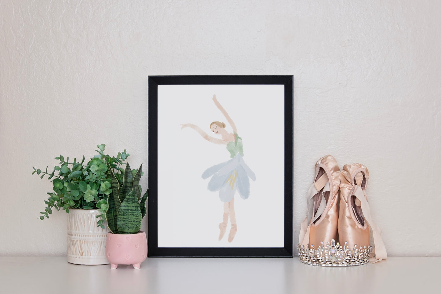 Snowdrop Ballerina Print