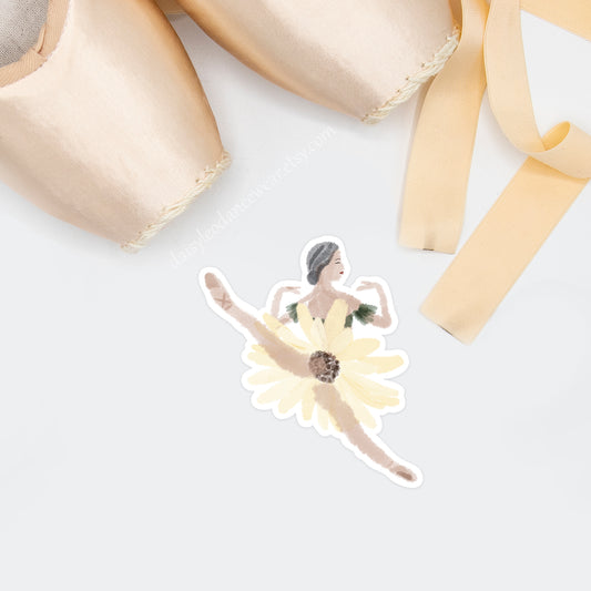 Daisy (April) Ballerina Sticker