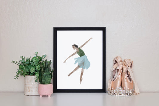 Hawthorn Ballerina Print