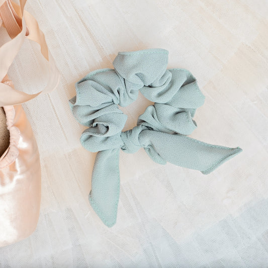 Sissonne Sage Hair Scrunchie