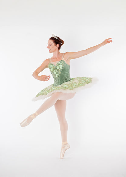 Sage Velvet Tutu Rental - Adult M, L (2)