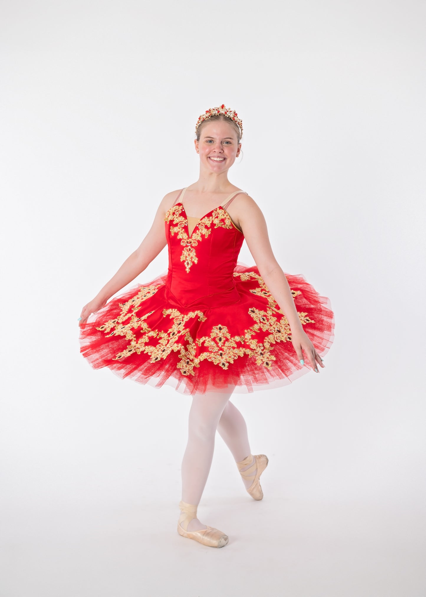 Red & Gold Tutu