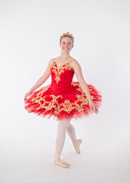 Red & Gold Tutu