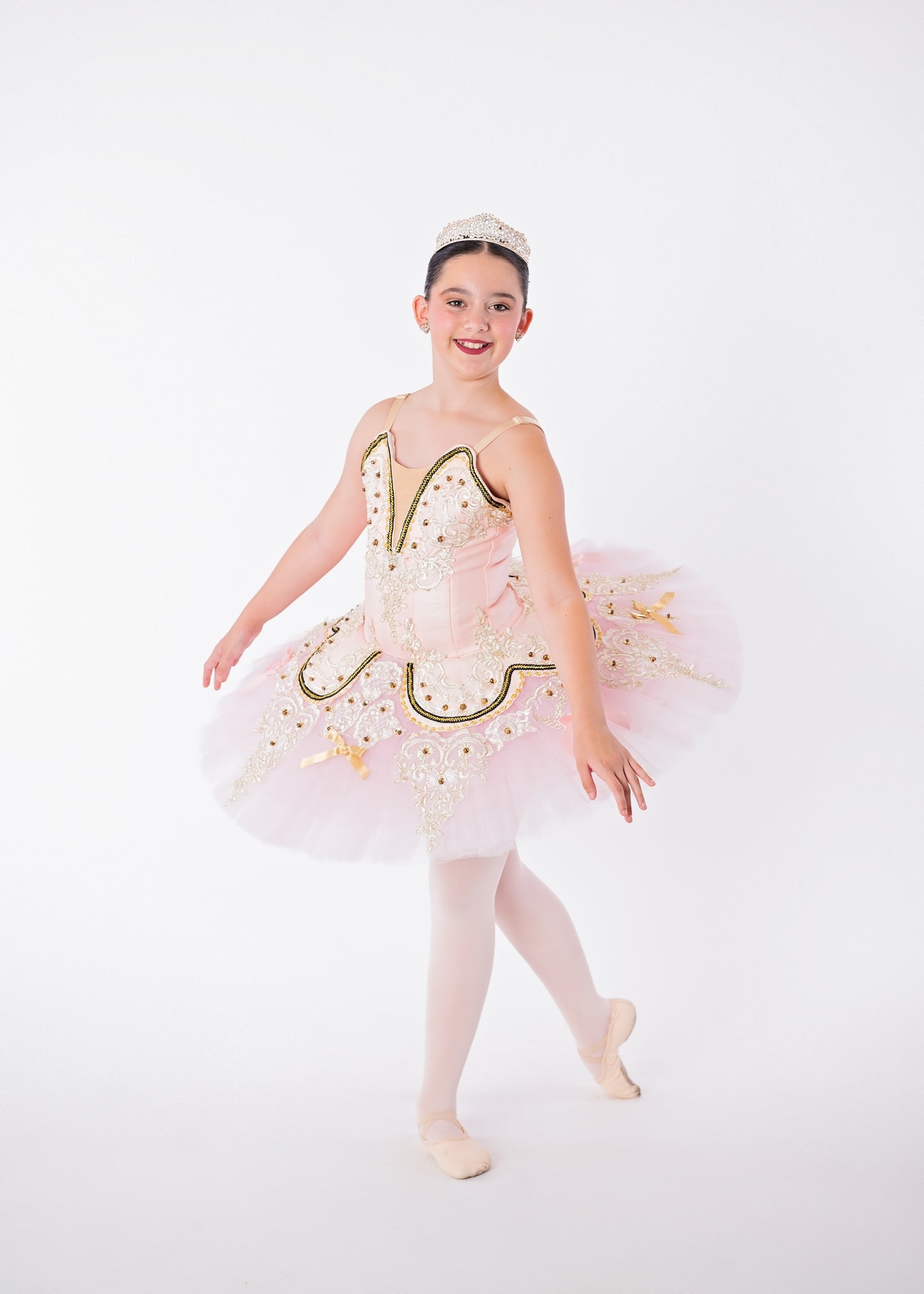 Pink & Bronze Tutu