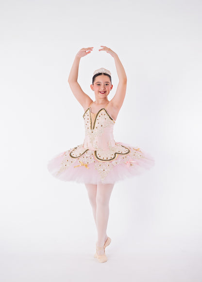 Pink & Bronze Tutu