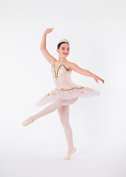 Pink & Bronze Tutu