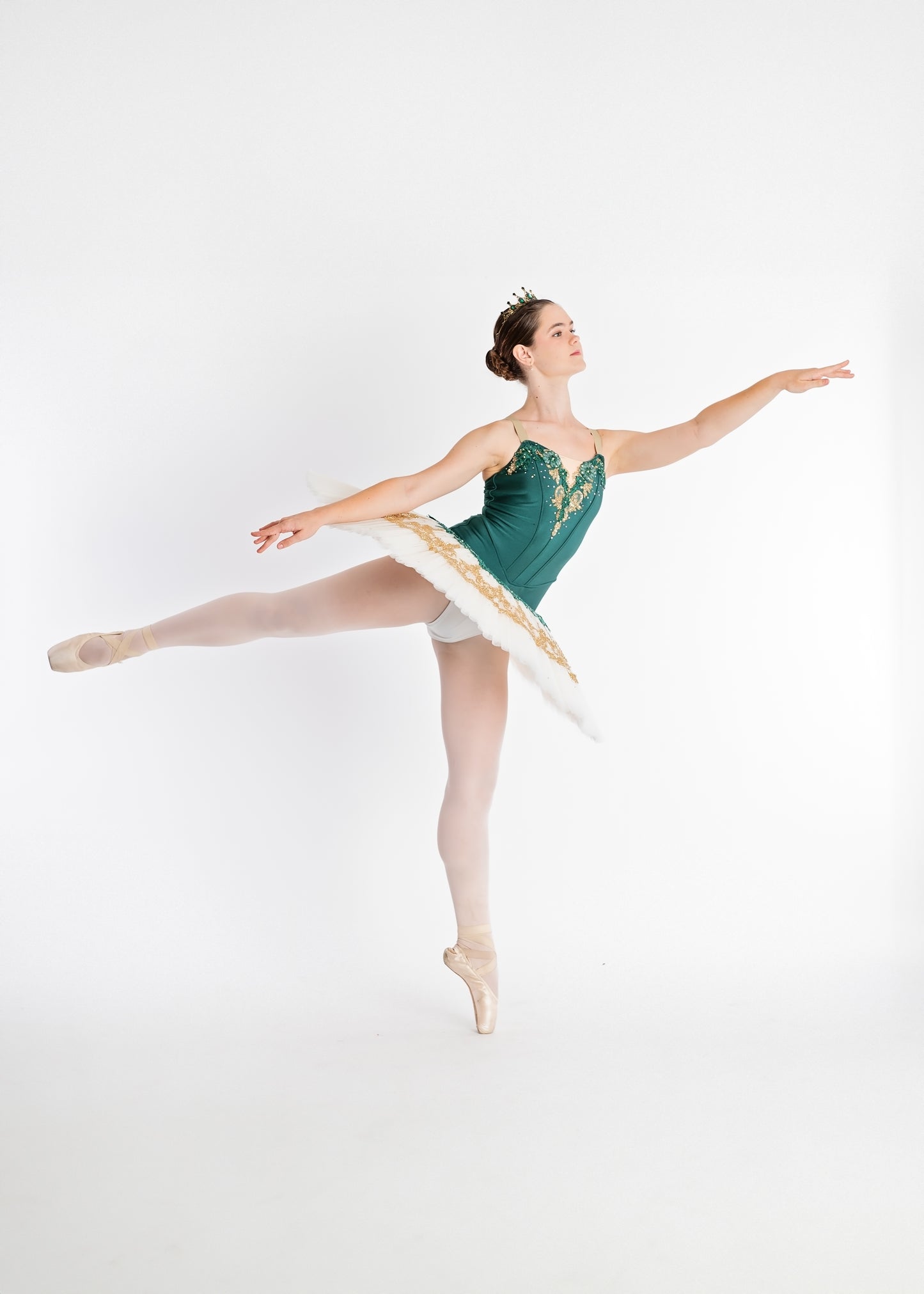 Green & Ivory Tutu