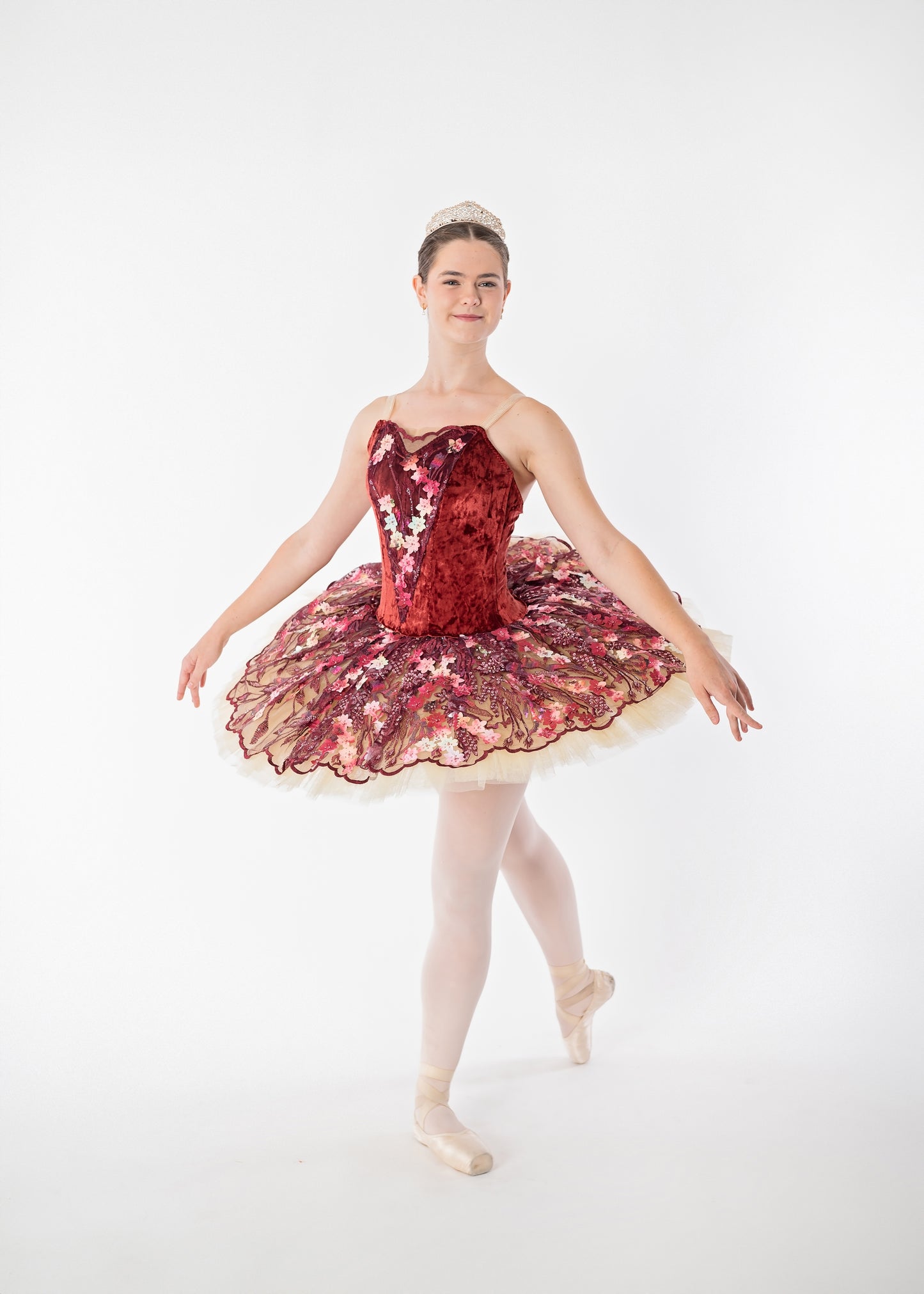 Autumnal Velvet Tutu Rental - Adult M