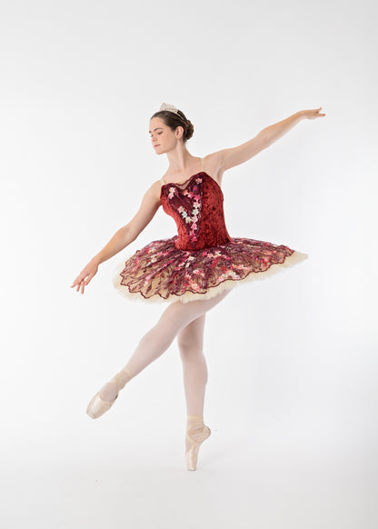 Autumnal Velvet Tutu Rental - Adult M
