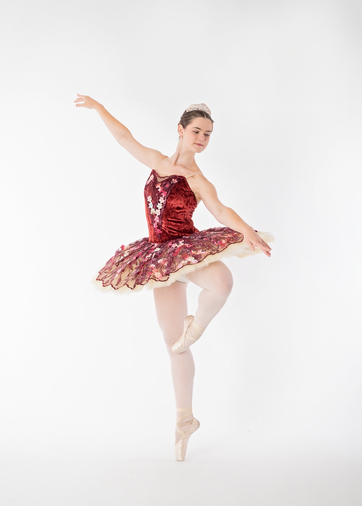 Autumnal Velvet Tutu Rental - Adult M