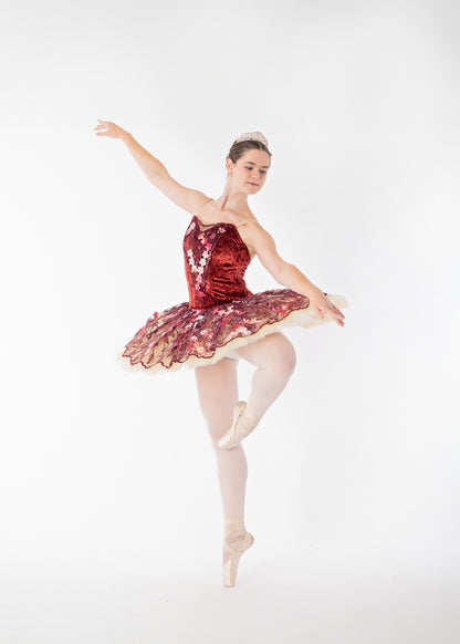 Autumnal Velvet Tutu Rental - Adult M