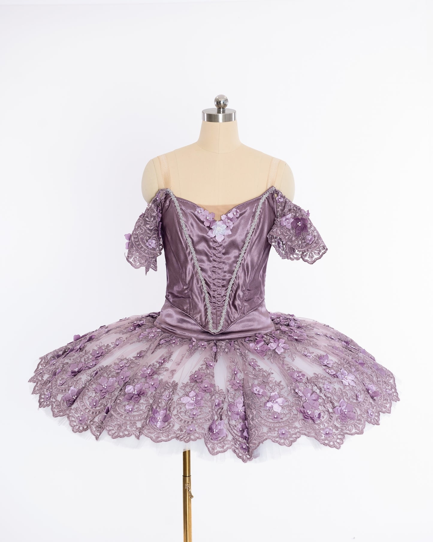 Purple Lace Tutu Rental - Adult L