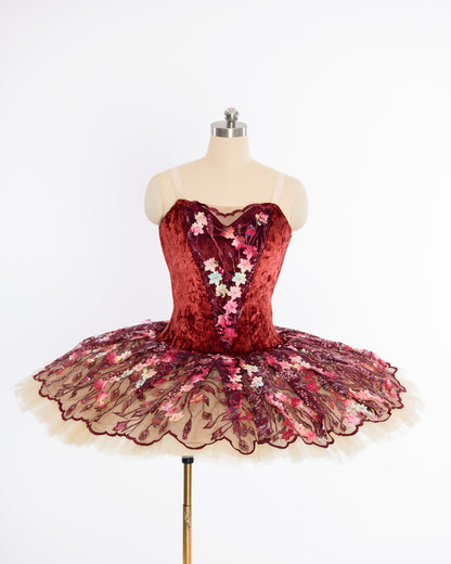 Autumnal Velvet Tutu Rental - Adult M