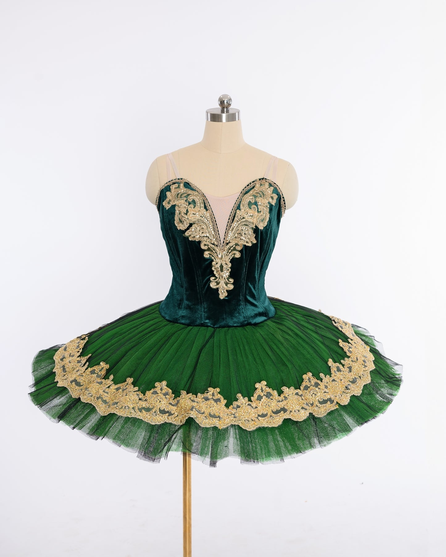 Green & Gold Tutu Rental - Adult L