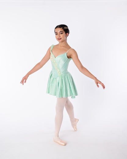 Mint & Gold Dress Rental - Adult XS