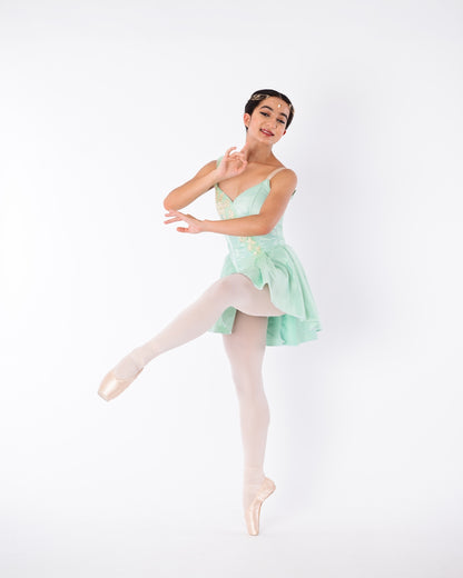 Mint & Gold Dress Rental - Adult XS