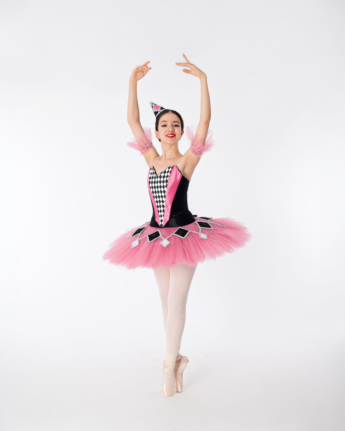 Pink Harlequin Tutu Rental - Adult XS/S