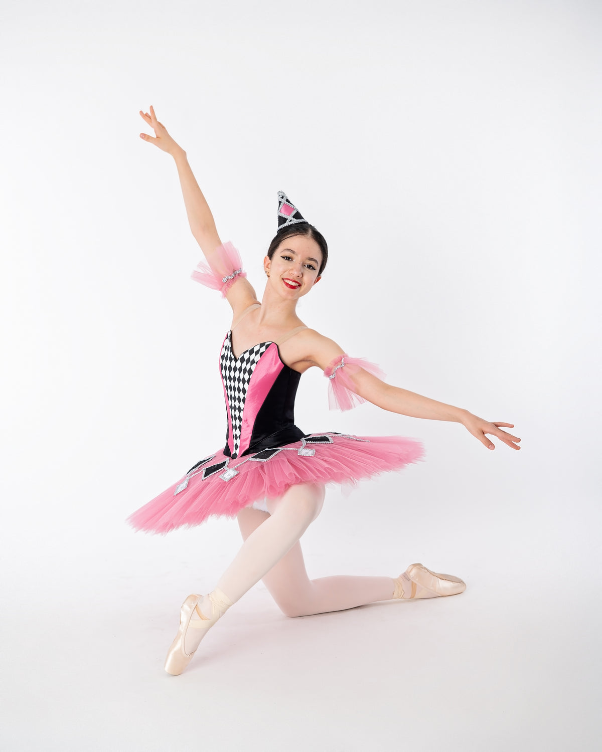 Pink Harlequin Tutu Rental - Adult XS/S