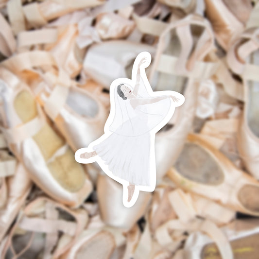 Ghost Girl Sticker