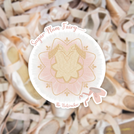 Sugar Plum Fairy Tutu Sticker