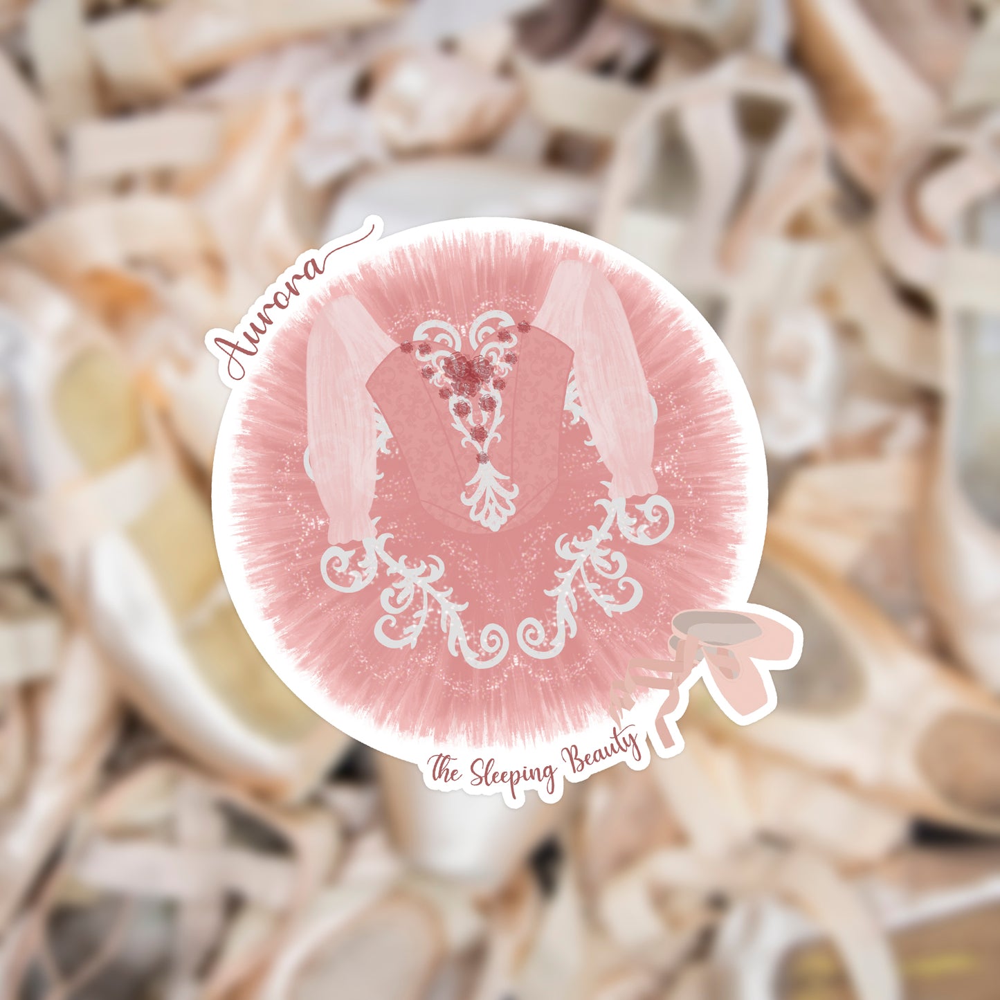 Aurora Tutu Sticker