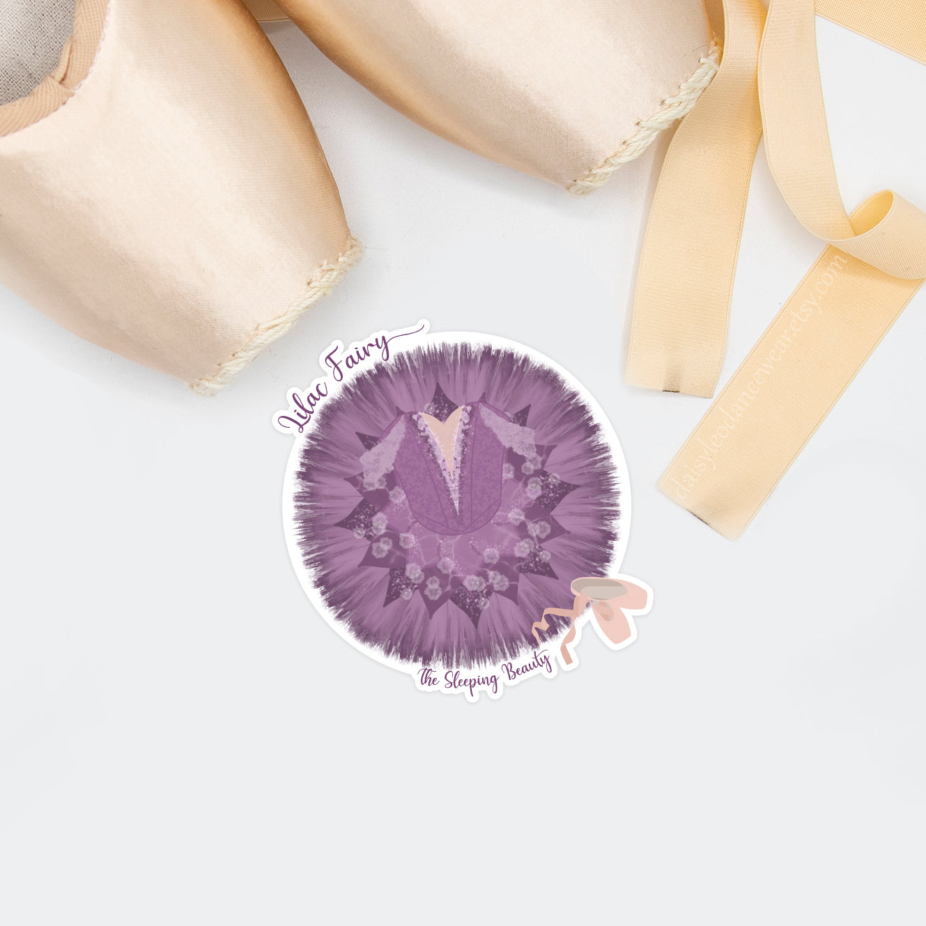 Lilac Fairy Tutu Sticker