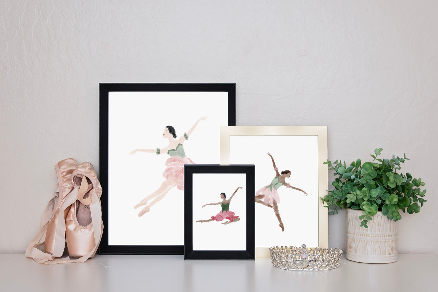 Hawthorn Ballerina Print