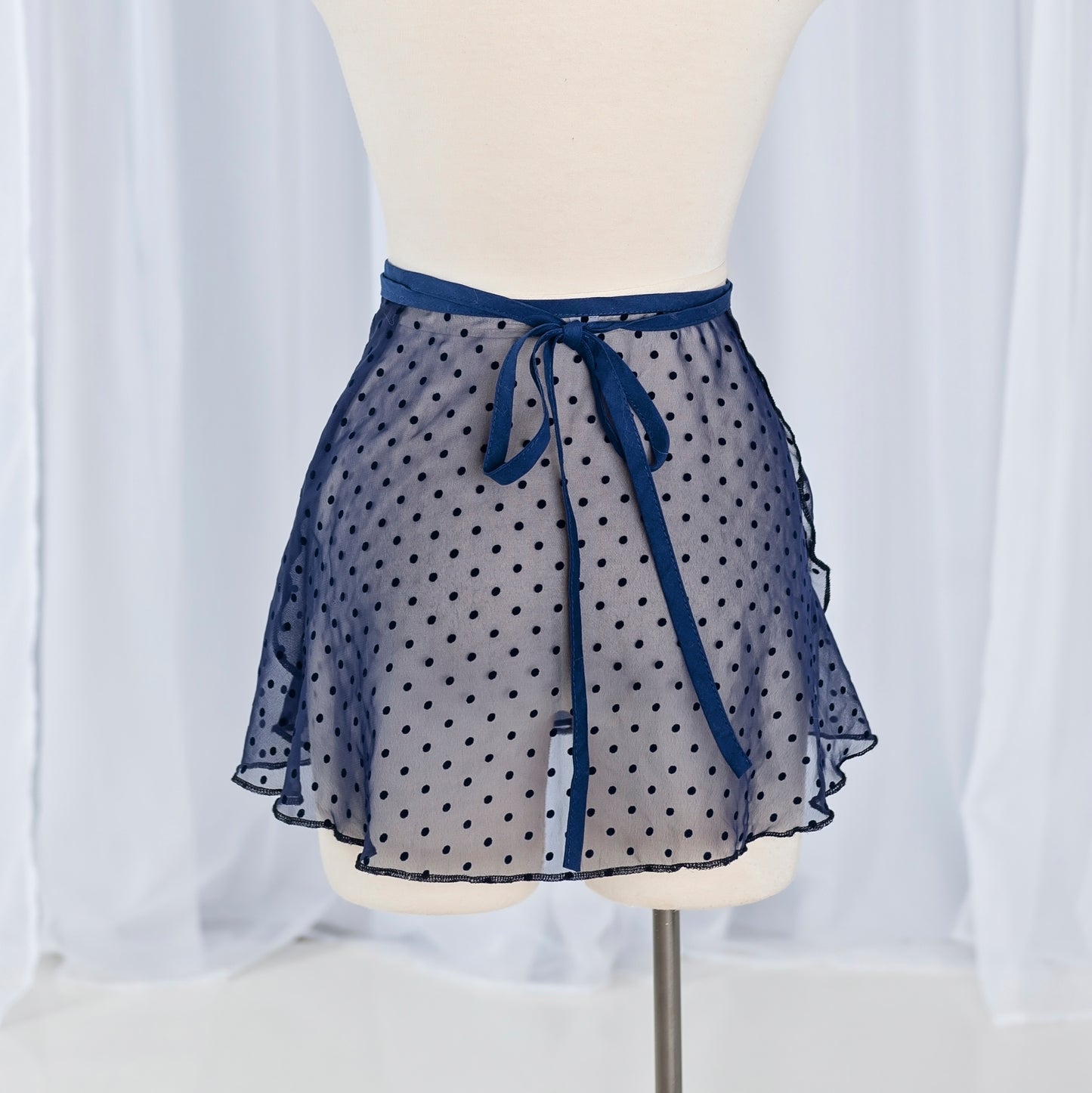 "Audrey" (Navy) Dolce Skirt