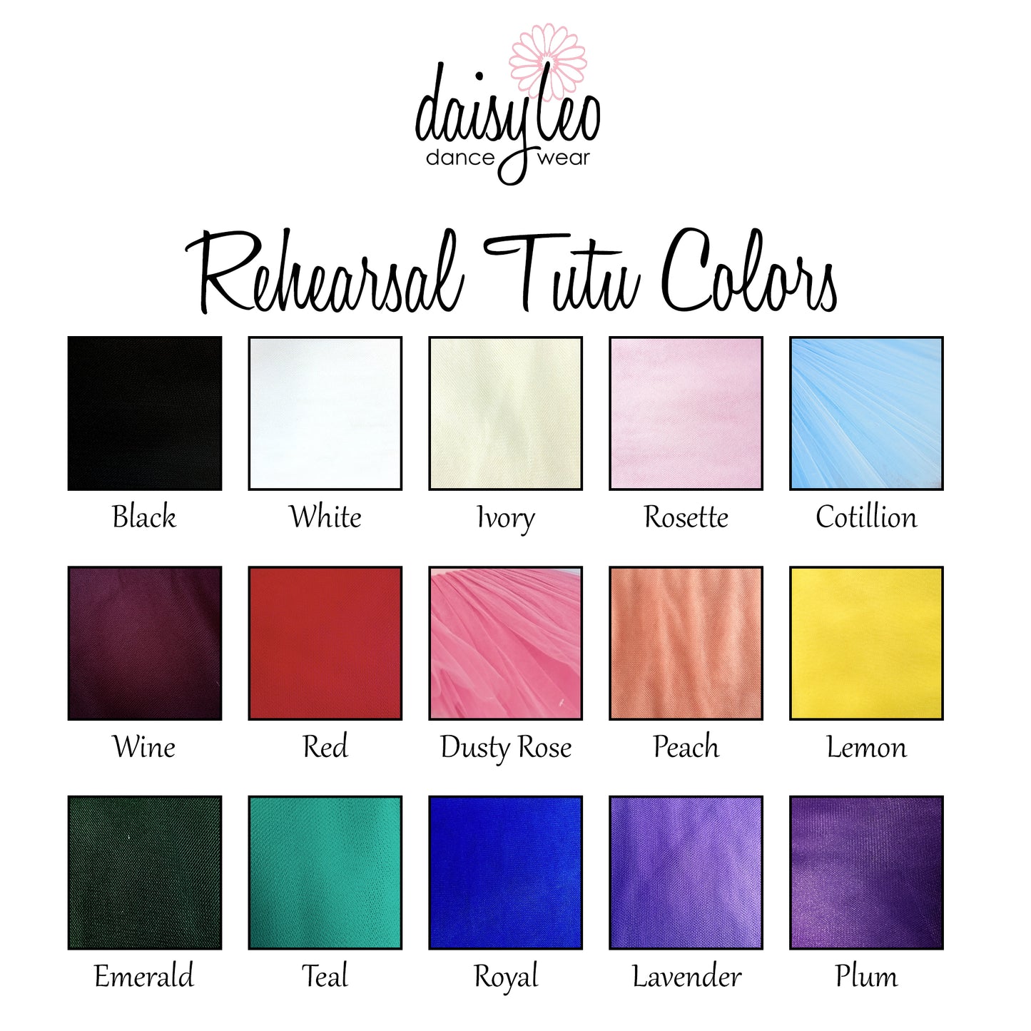 Rehearsal Tutu - Choose Color