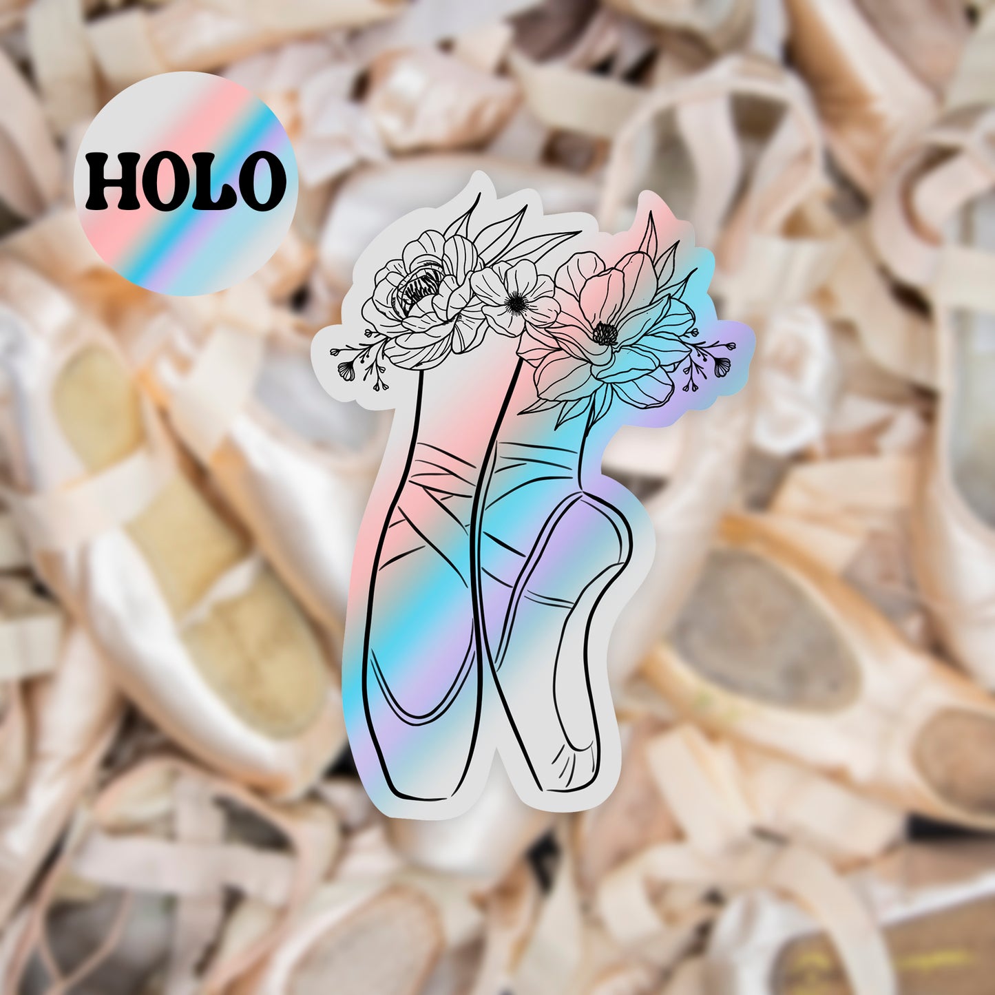 Holographic Sus-Sous Sticker