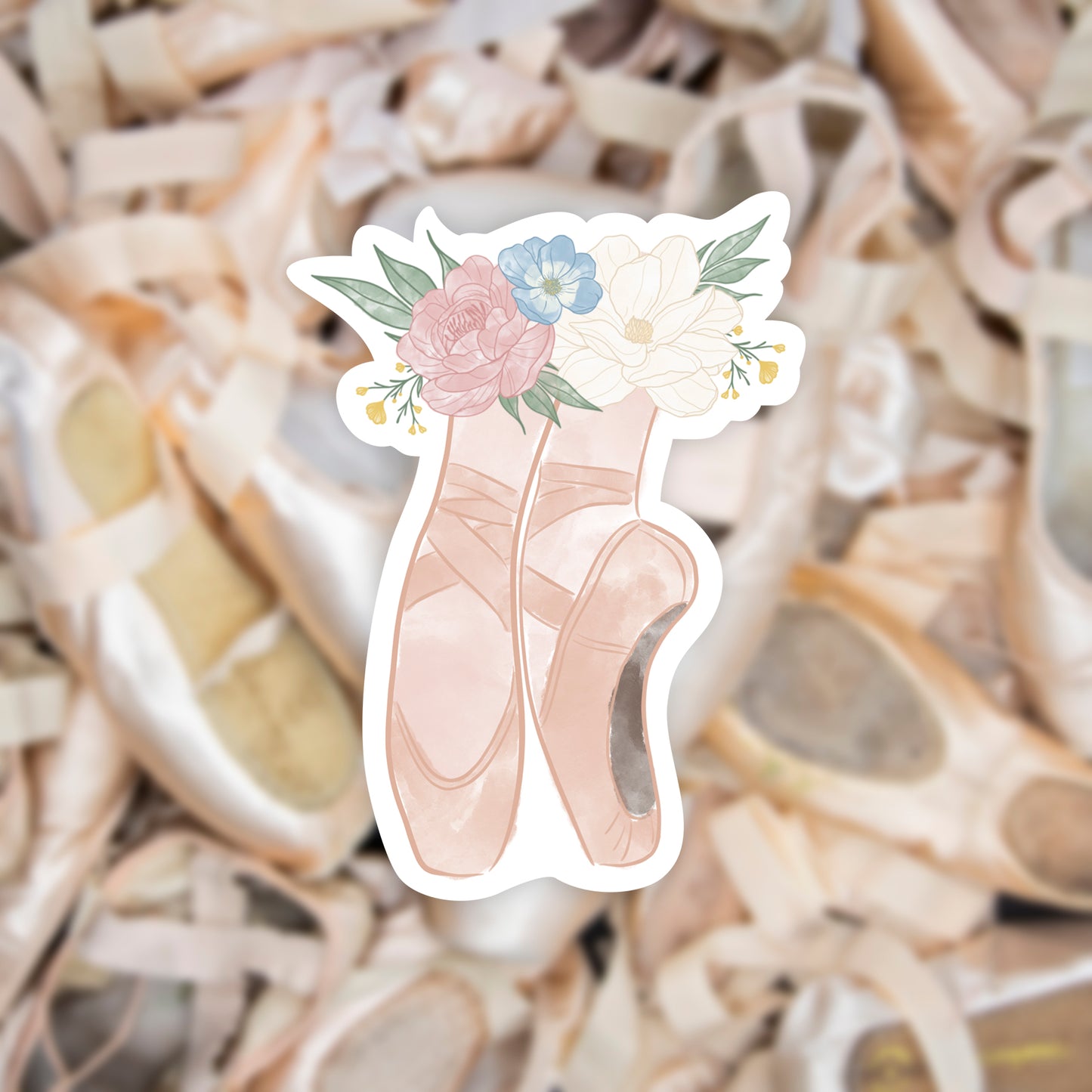 Sus-Sous Floral Sticker