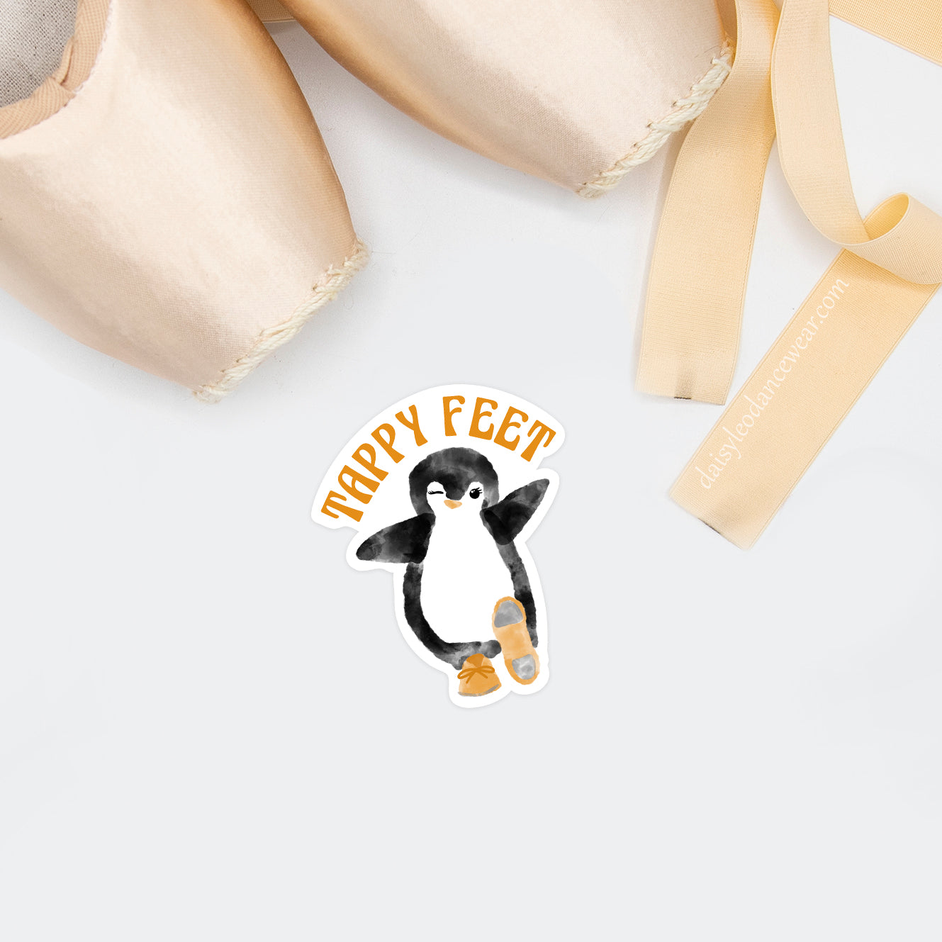 Tappy Feet Penguin Sticker